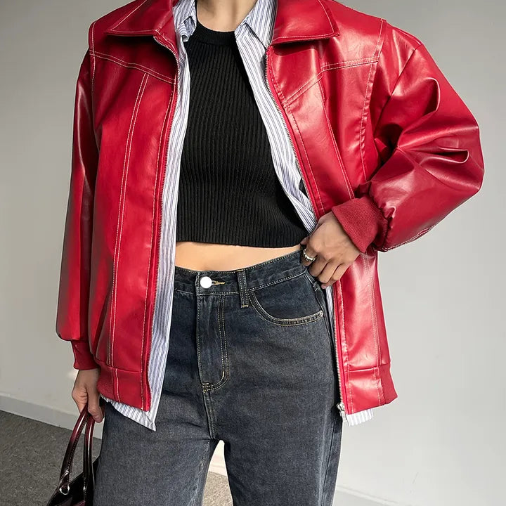 Brooke bomber zippé