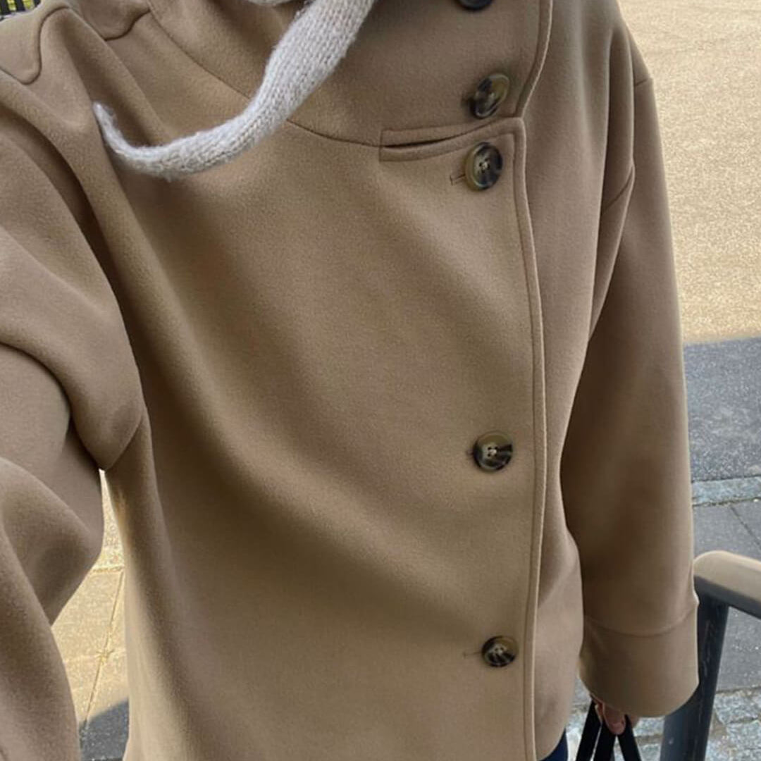 Rosalia elegante Jacke mit Stehkragen