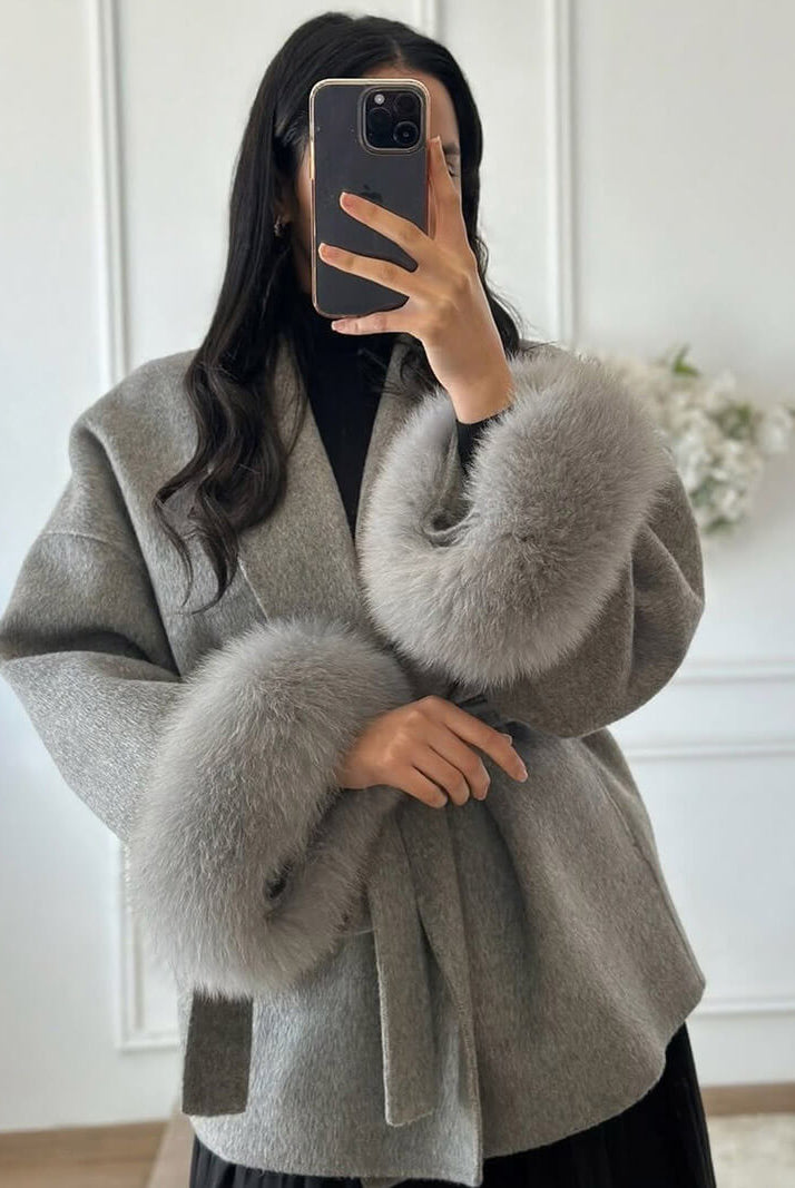 Grace Faux Fur Coat - SOERA Store