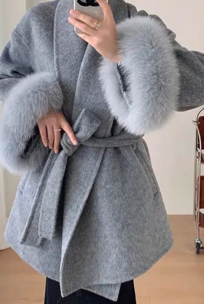 Grace Faux Fur Coat - SOERA Store
