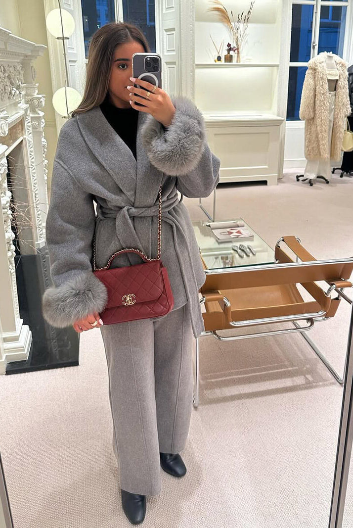 Grace Faux Fur Coat - SOERA Store