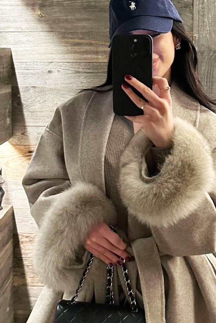 Grace Faux Fur Coat - SOERA Store
