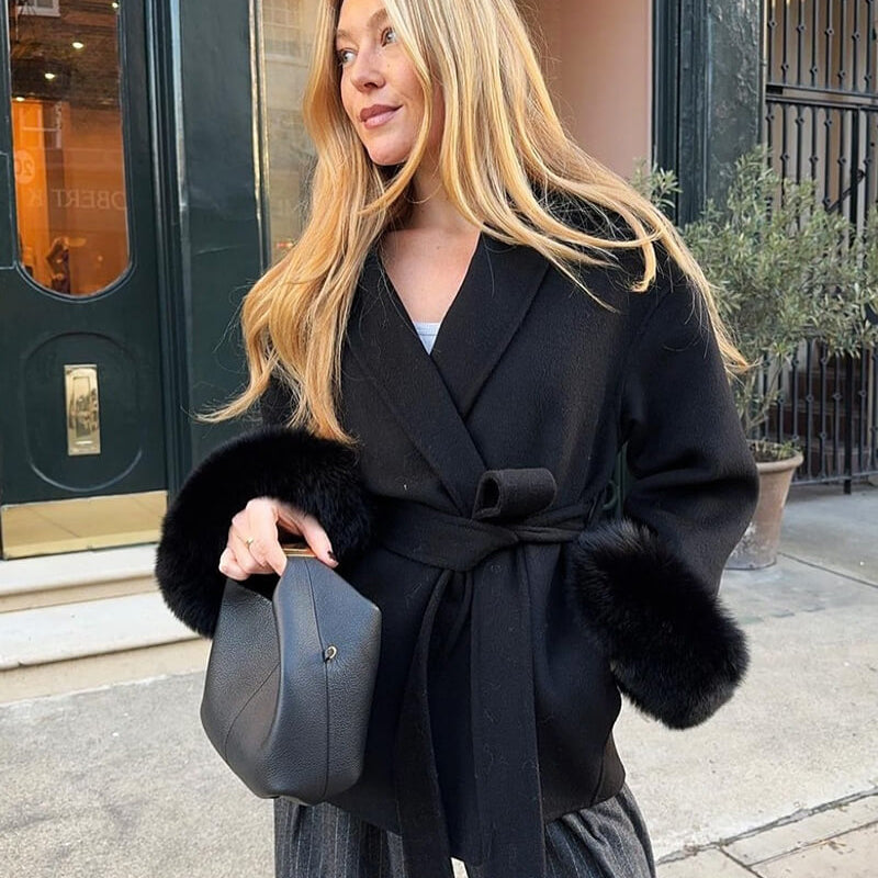 Grace Faux Fur Coat - SOERA Store