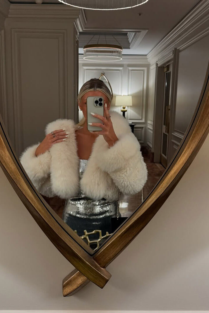 Henna Faux Fur Jacket - SOERA Store