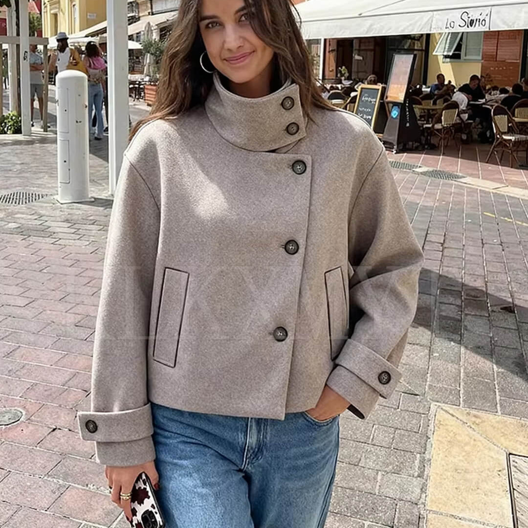 Giacca Ramona con collo alto