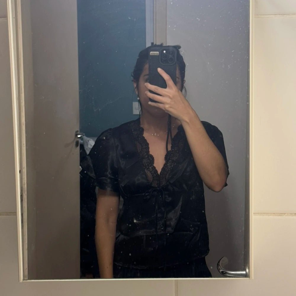 SOERA Beatrice Blouse - Tops - Black S