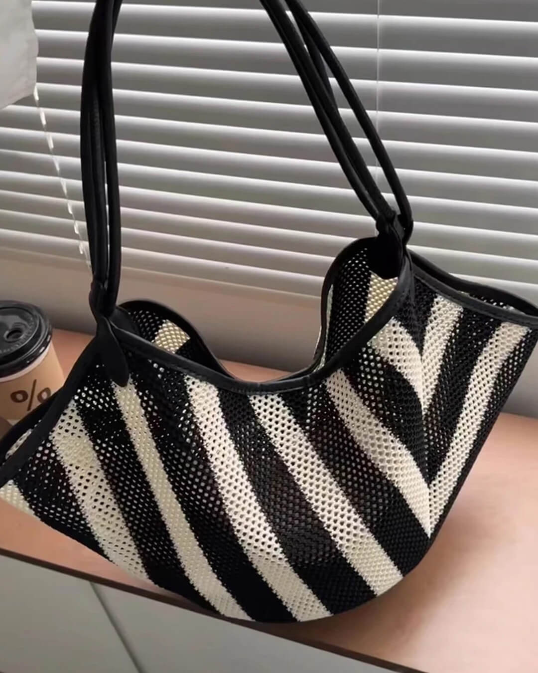 SOERA Liam Woven Crossbody Bag - Bag - SOERA-606979-BLA-OS-76771 Black
