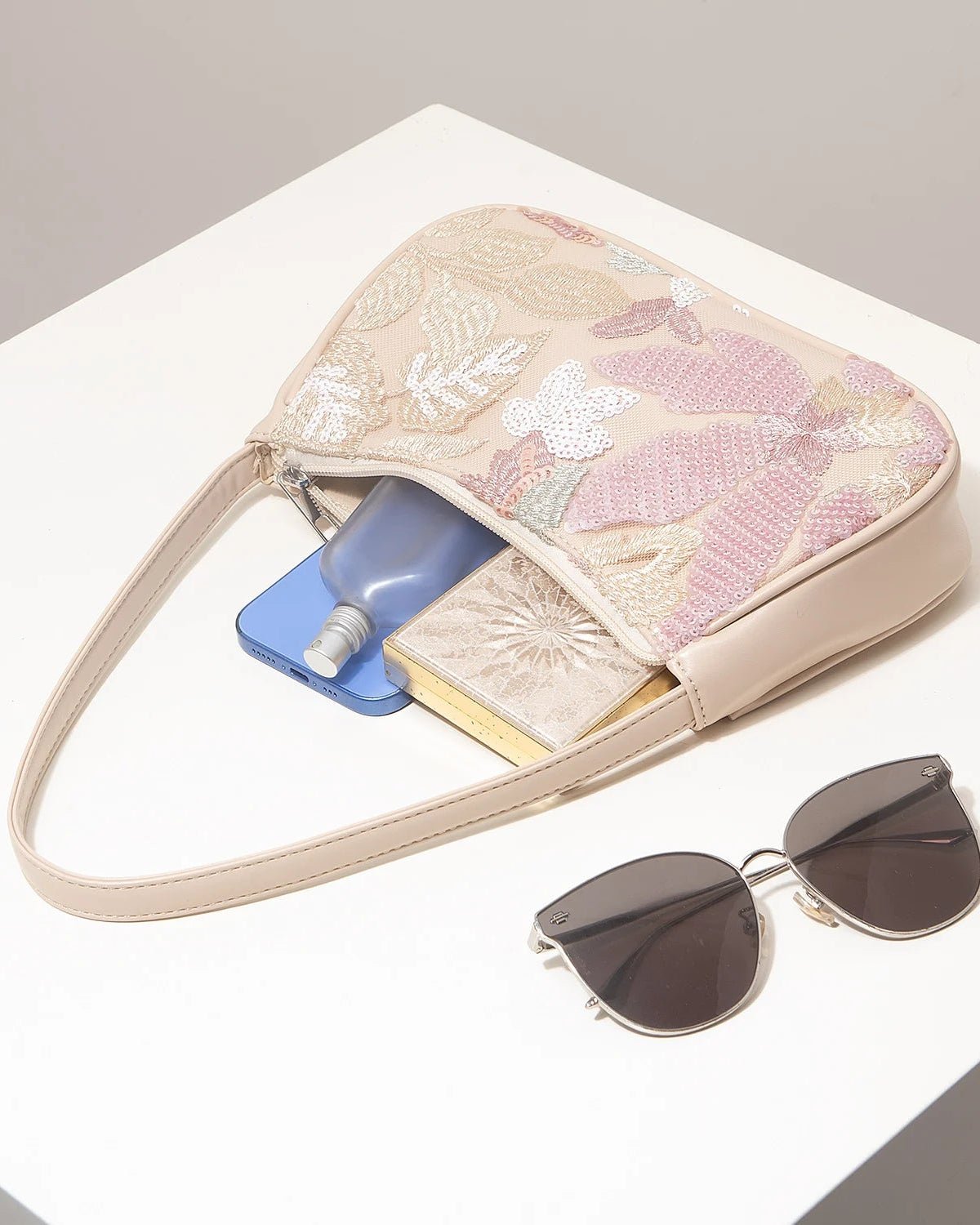 SOERA Marina Embroidered Sequin Shoulder Bag - Bag - No. 1