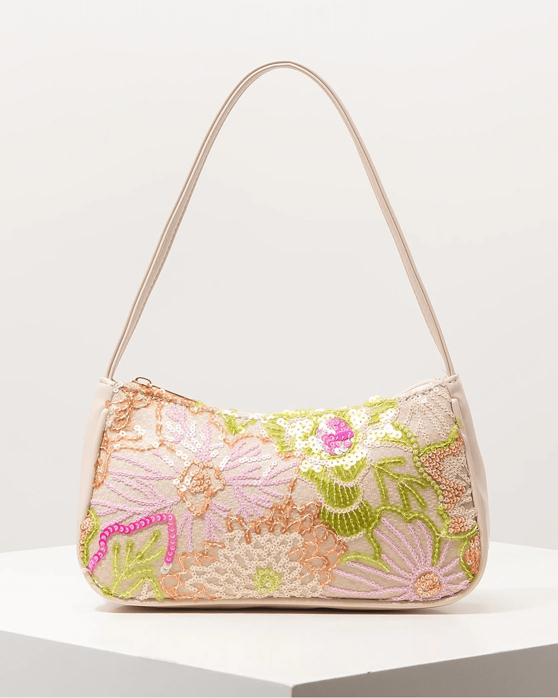 SOERA Marina Embroidered Sequin Shoulder Bag - Bag - No. 2
