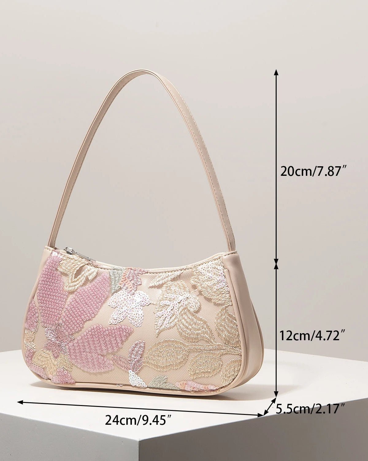 SOERA Marina Embroidered Sequin Shoulder Bag - Bag - No. 5