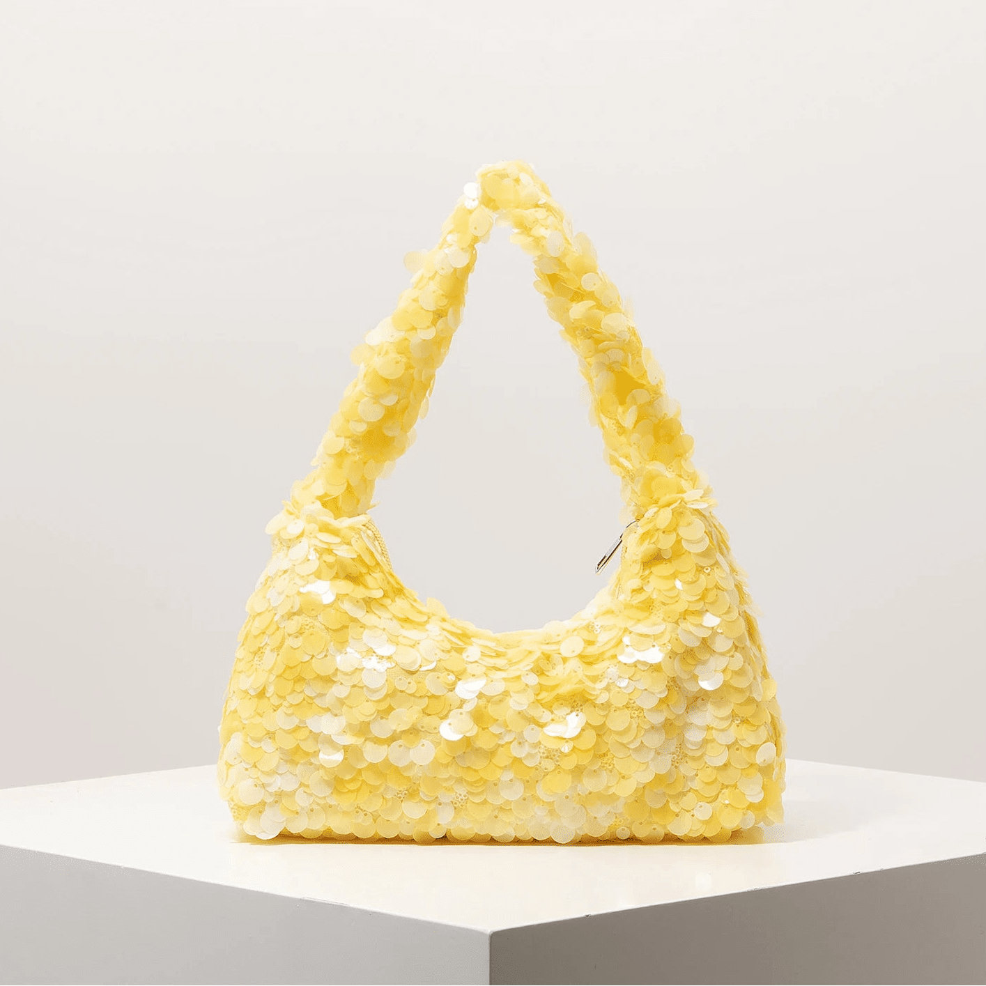 SOERA Sophia Sequin Evening Shoulder Bag - Bag - Yellow