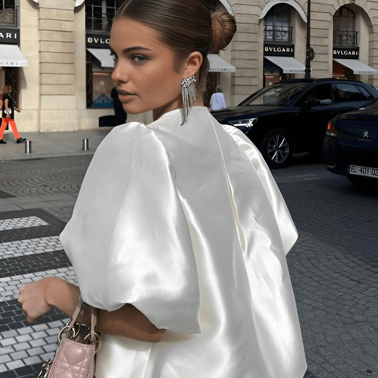 SOERA Bianca Satin Blouse - Blouse - S