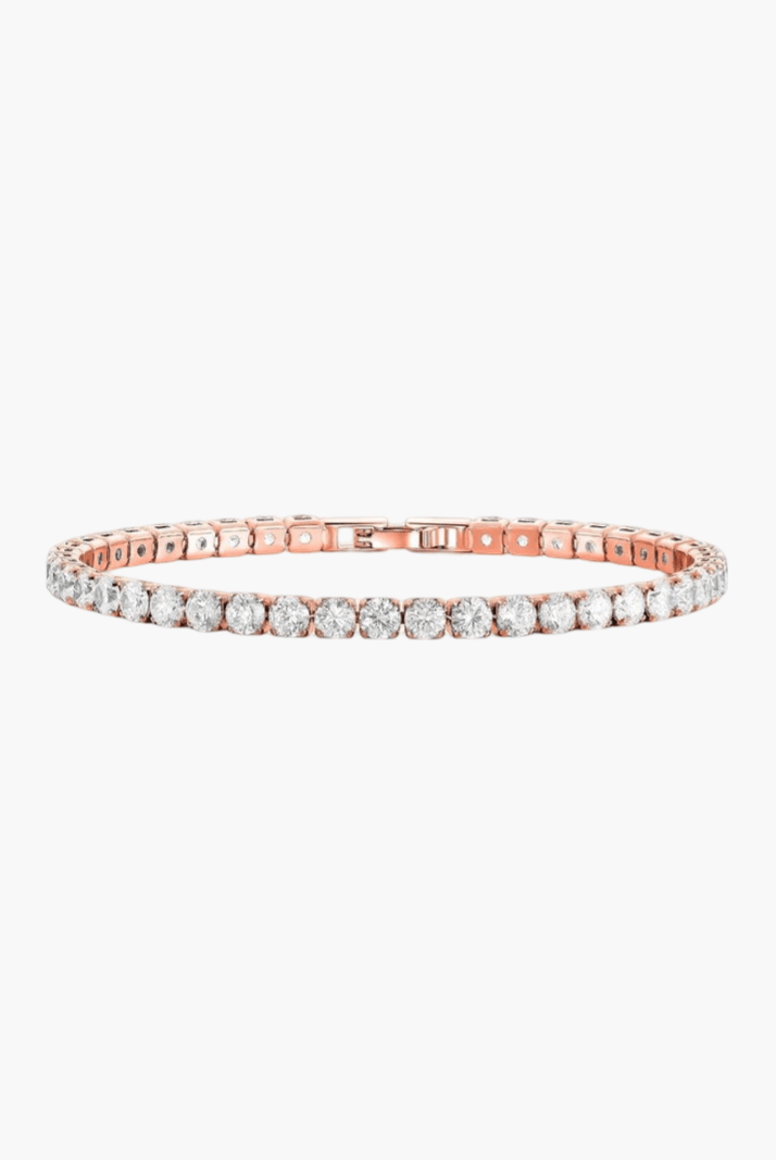 SOERA Soera Tennis Bracelet - Bracelet - Soera-Tennis-Armband-rosegold rosegold 4 mm