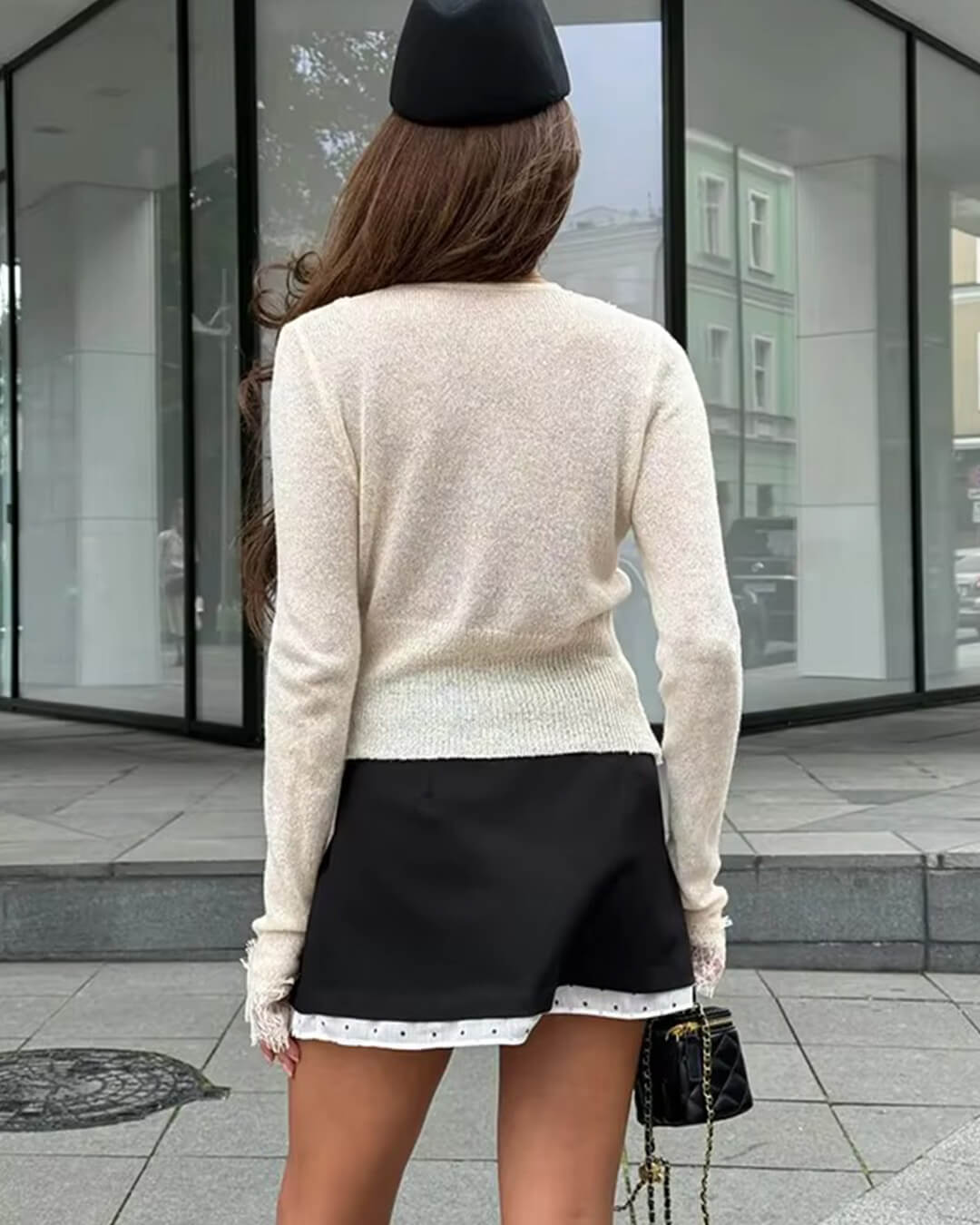 SOERA Aurelie Knitted Lace Cardigan - Cardigans - 1005007717662399-;lM1764877298329507853 White One Size