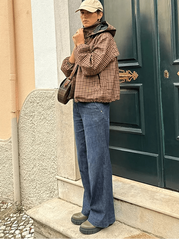 SOERA Shirley Hooded Plaid Shirt Jacket - Coats & Jackets - 1005010750693458-;aa1774621553543152529 S