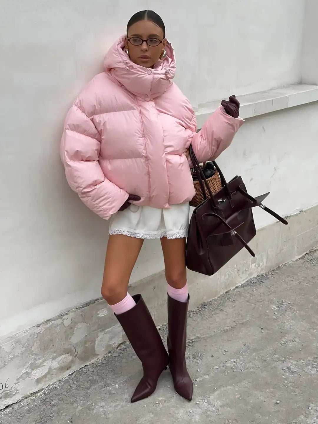 SOERA Vina Hooded Puffer Jacket - Coats & Jackets - 3256809830877938-;Ze1763778893257788591 S