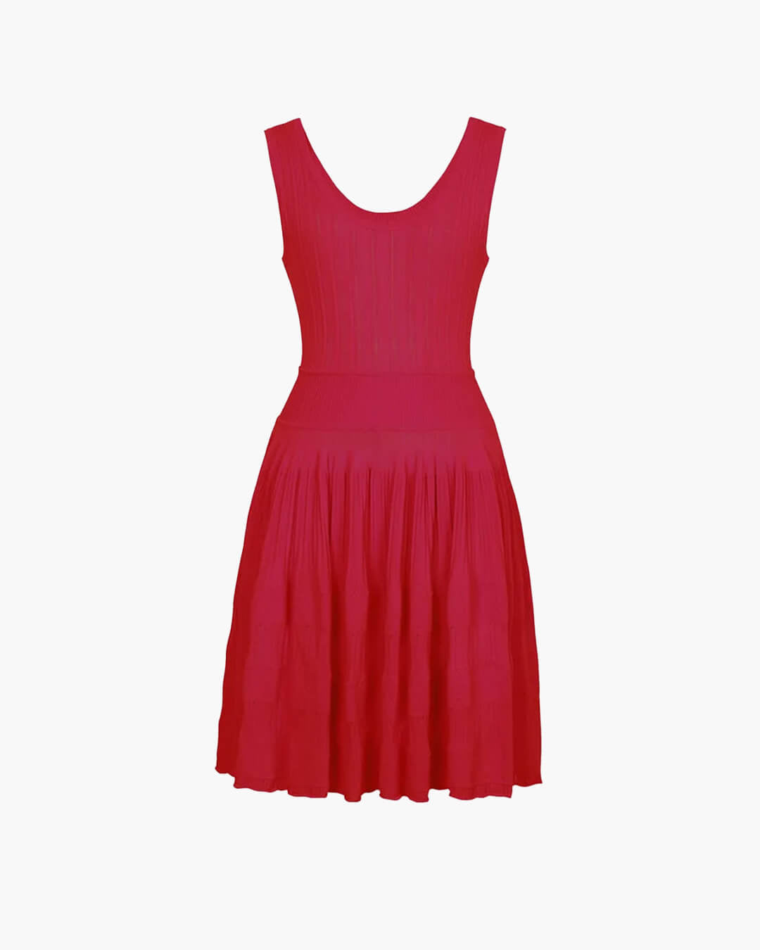 SOERA Alicia Knitted Sling Mini Dress - Dress - Red S