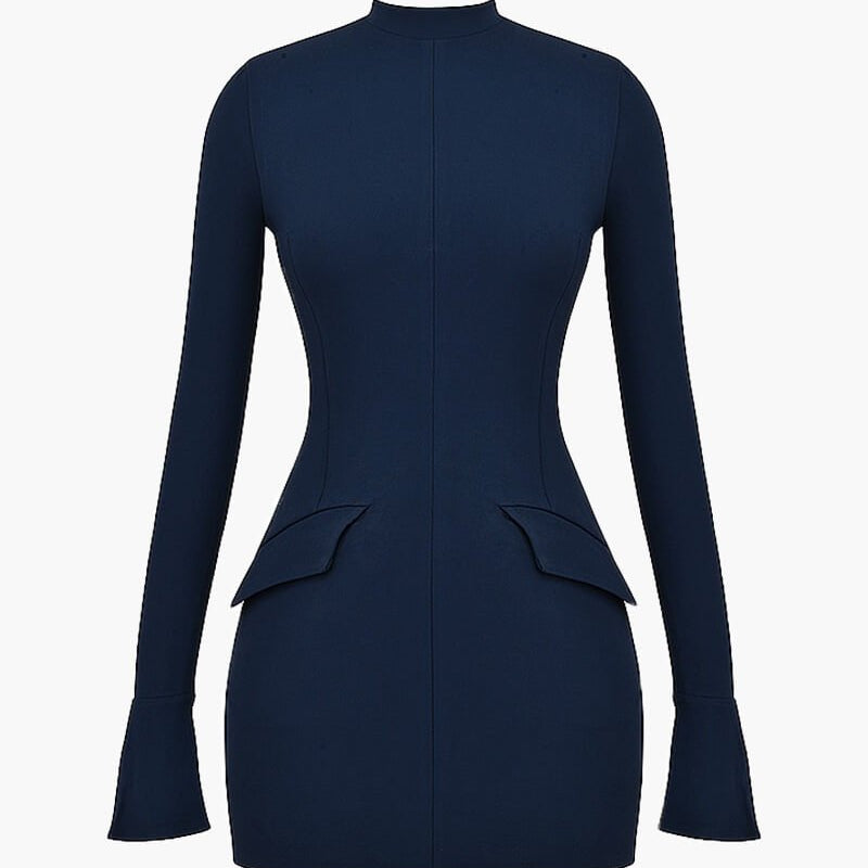 SOERA Adora Mini Dress - Dresses - DWOD1-UD864001 navy blue S