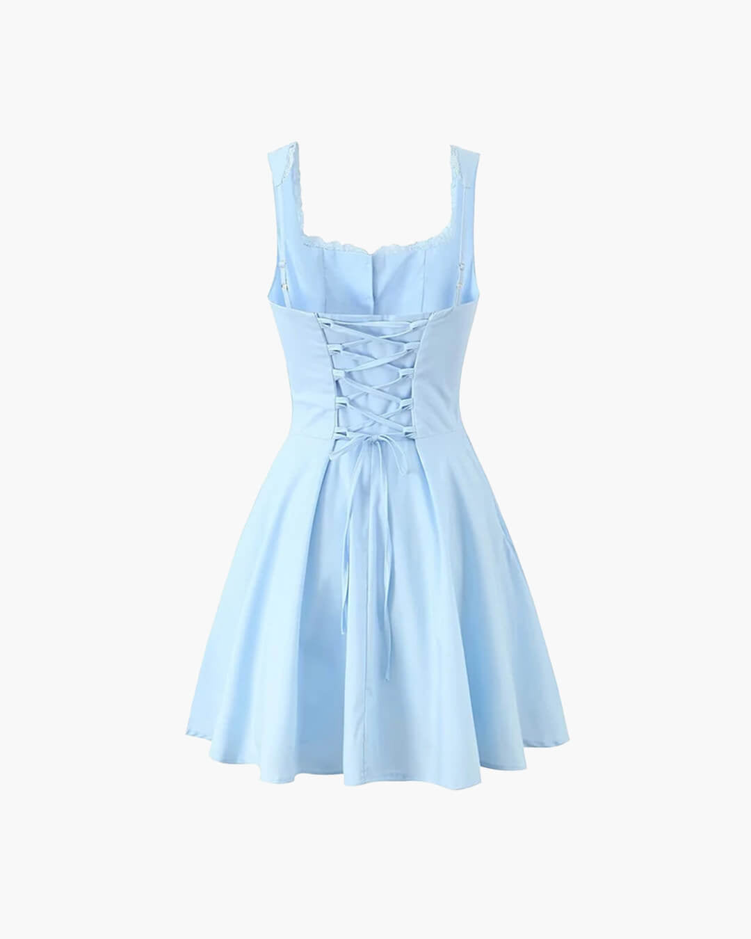 SOERA Francine Sleeveless Mini Dress - Dresses - 1005008153154786-;JD1770793336517642201 Blue L