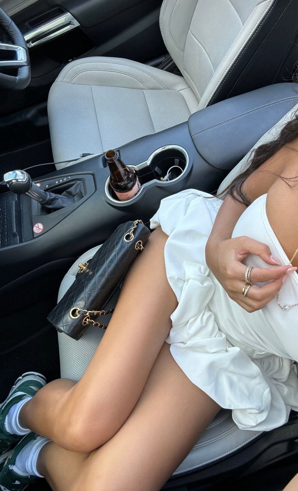 SOERA Tate Strapless Puffball Mini Dress - Dresses - White L