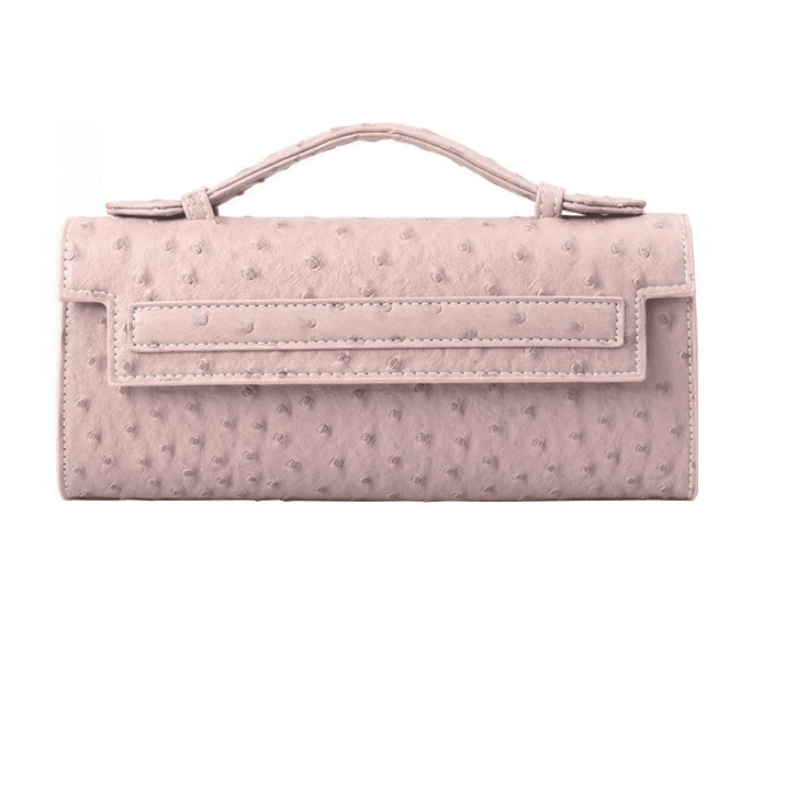 SOERA Bianca Embossed Clutch - Handbags - Pink