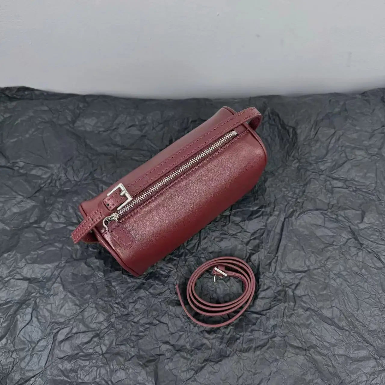 SOERA Bianca Faux Leather Crossbody Bag - Handbags - Red