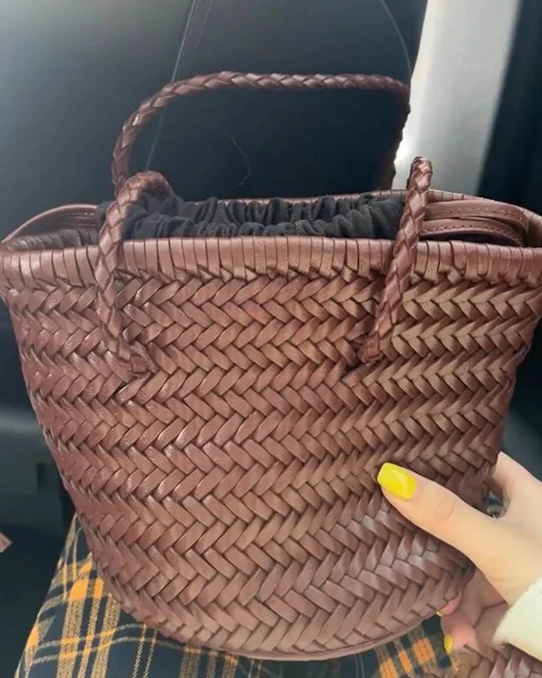 SOERA Blair Braided Bucket Shoulder Bag - Handbags - 1005007431075017-;dl1775499358493156191 Coffee