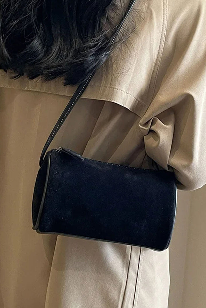 SOERA Lara suede bag - Handbags - Soera-Ruby-bag-sueden-black Black