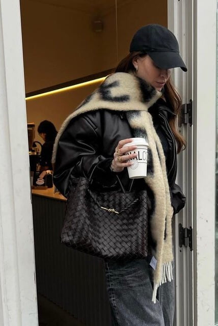 SOERA Lucia Woven Bag - Handbags - DBAD2-RE700001 Medium Coffee