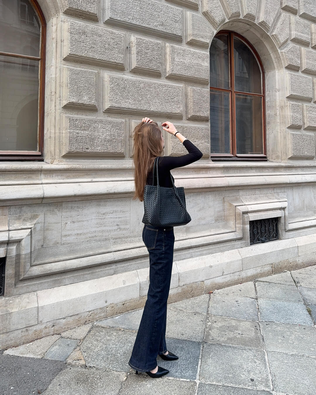 SOERA Natalie Woven Bag XL - Handbags - Soera-Natalie-Woven-Shopper-Bag-XL-Handbag/Black Black Regular