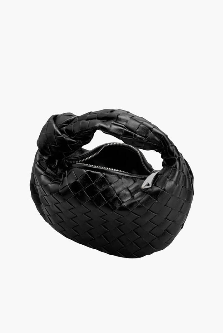 SOERA Woven bag mini - Handbags - DBAD2-QK389001 black