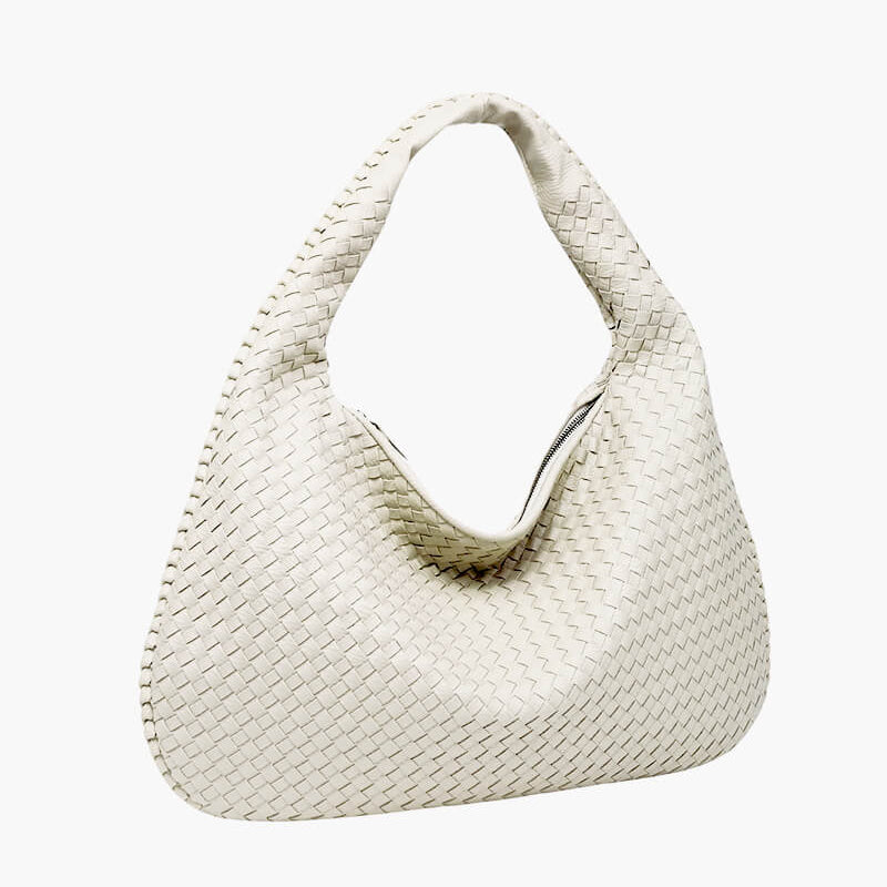 SOERA Woven bag XL - Handbags - DBAD2-QL367004 white