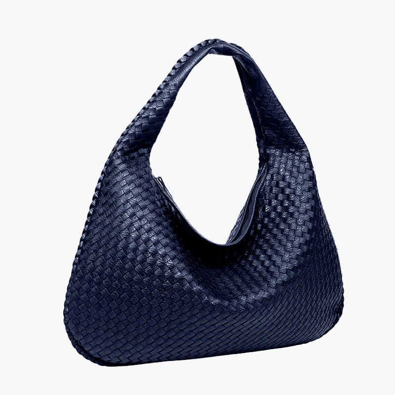 SOERA Woven bag XL - Handbags - DBAD2-QL367006 darkblue