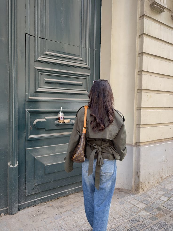 SOERA Kara Stand Collar Crop Trenchcoat - Jackets - 1005009693239722-;dZ1771494648621084488 Olive L