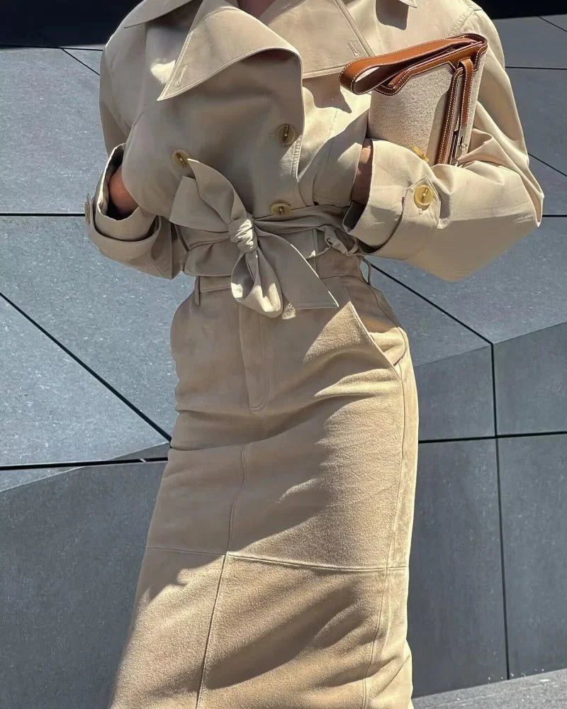 SOERA Marla Trench Coat - Jackets - mc1775379645783521596 Beige XL