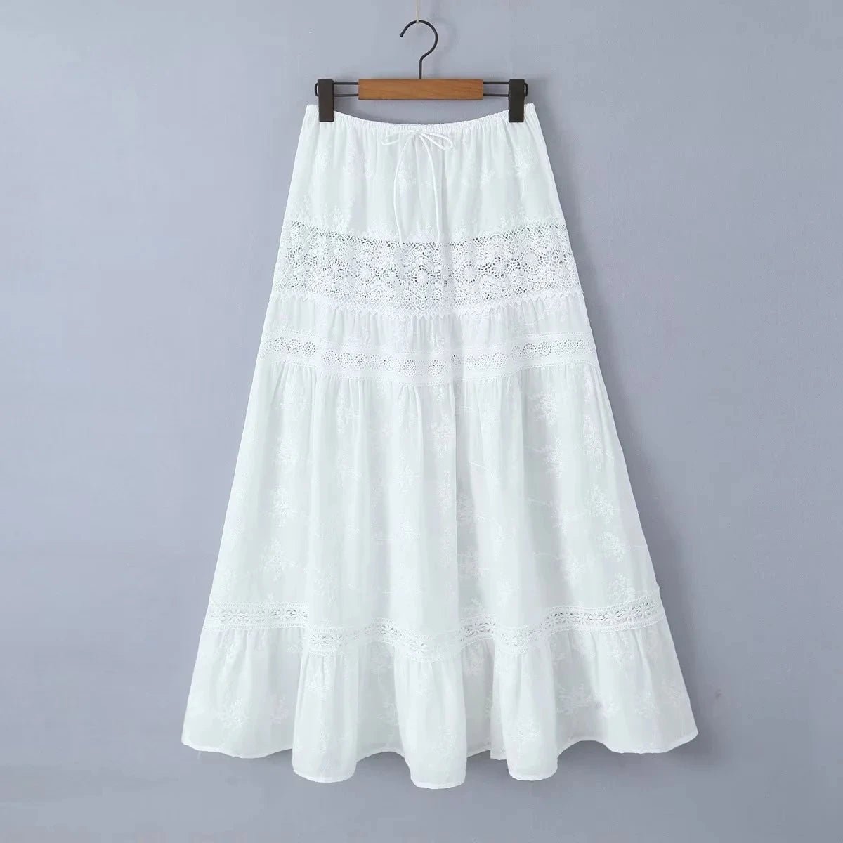 SOERA Margot Bohemian Crop Top Maxi Skirt Set - Matching Sets - Off Shoulder S