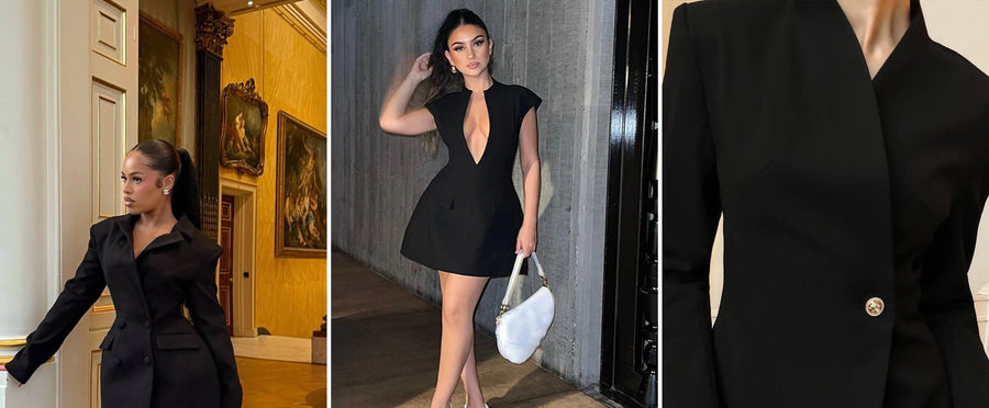 Das Blazer-Kleid: Ein Piece, von morgens bis mitternachts