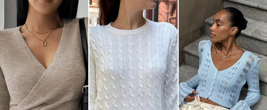 Der Strickjacke großer Auftritt: So trägst du sie noch vor dem Saisonwechsel