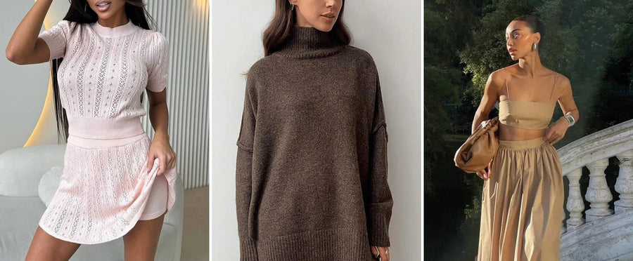Das Strick-Set: gemütlich angezogen und trotzdem ein scharfer Look
