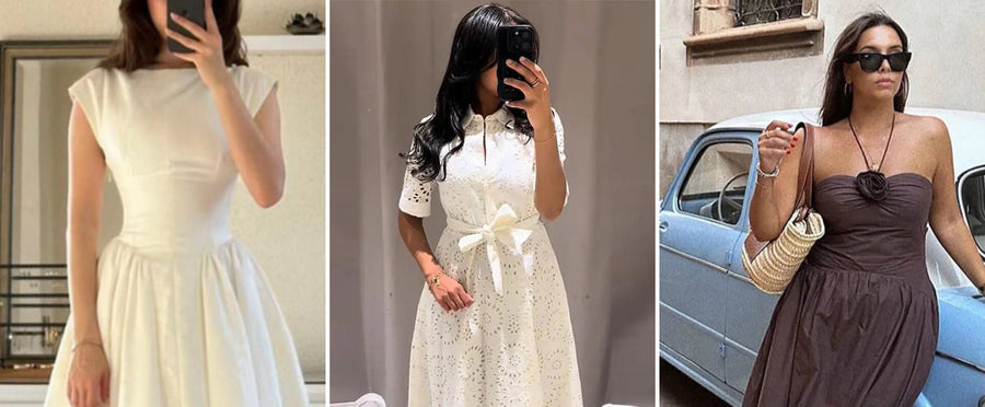 Das Midi-Kleid: die vielseitigste Silhouette im September
