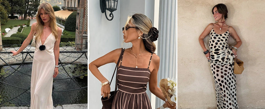 Das Slip Dress: Fünf Looks für deinen Juli