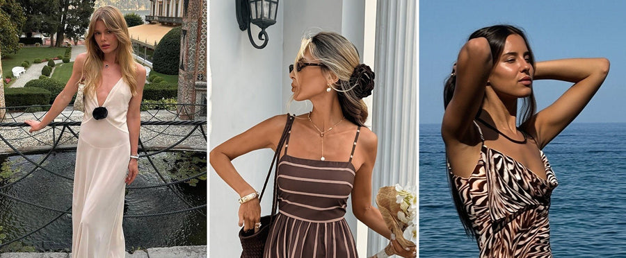 Das Slip Dress im Oktober: So layerst du es für kühlere Abende
