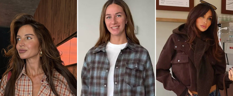 Tucken, Layern, Knoten: Oversized Tops im Oktober stylen