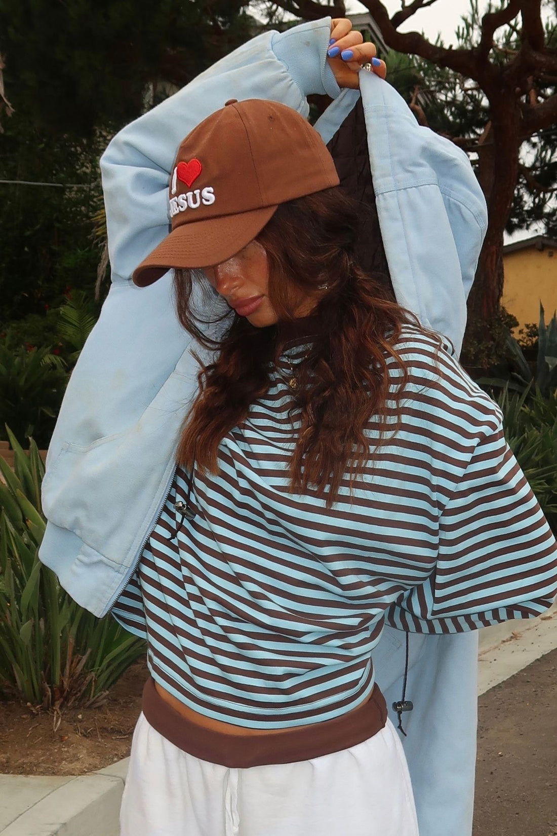 Vivien Striped Oversized Knit Sweater