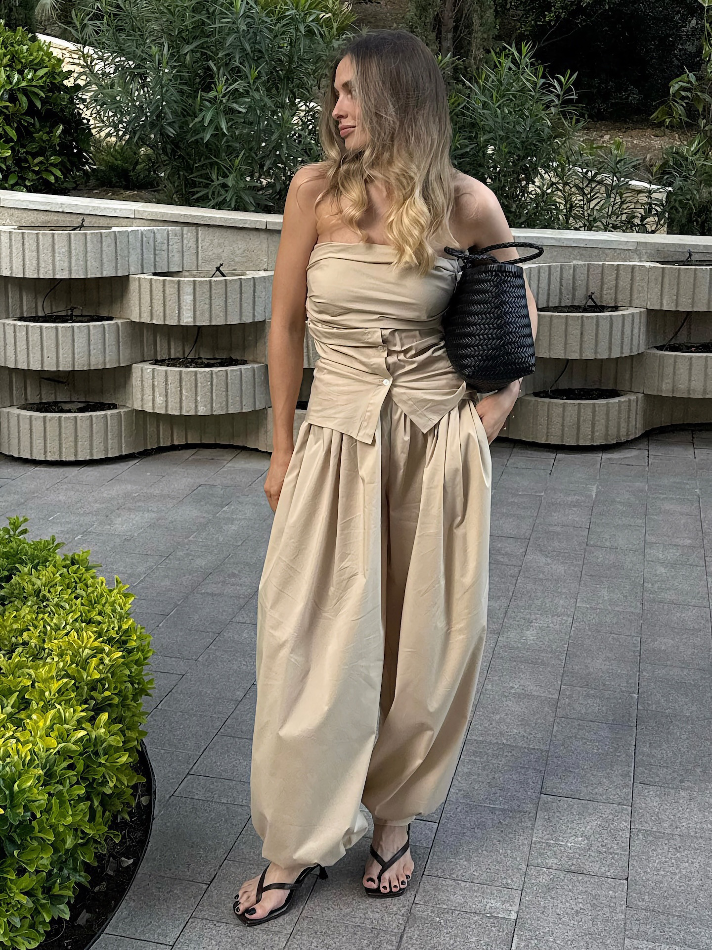 Kerry hochtaillierte Ballonhose