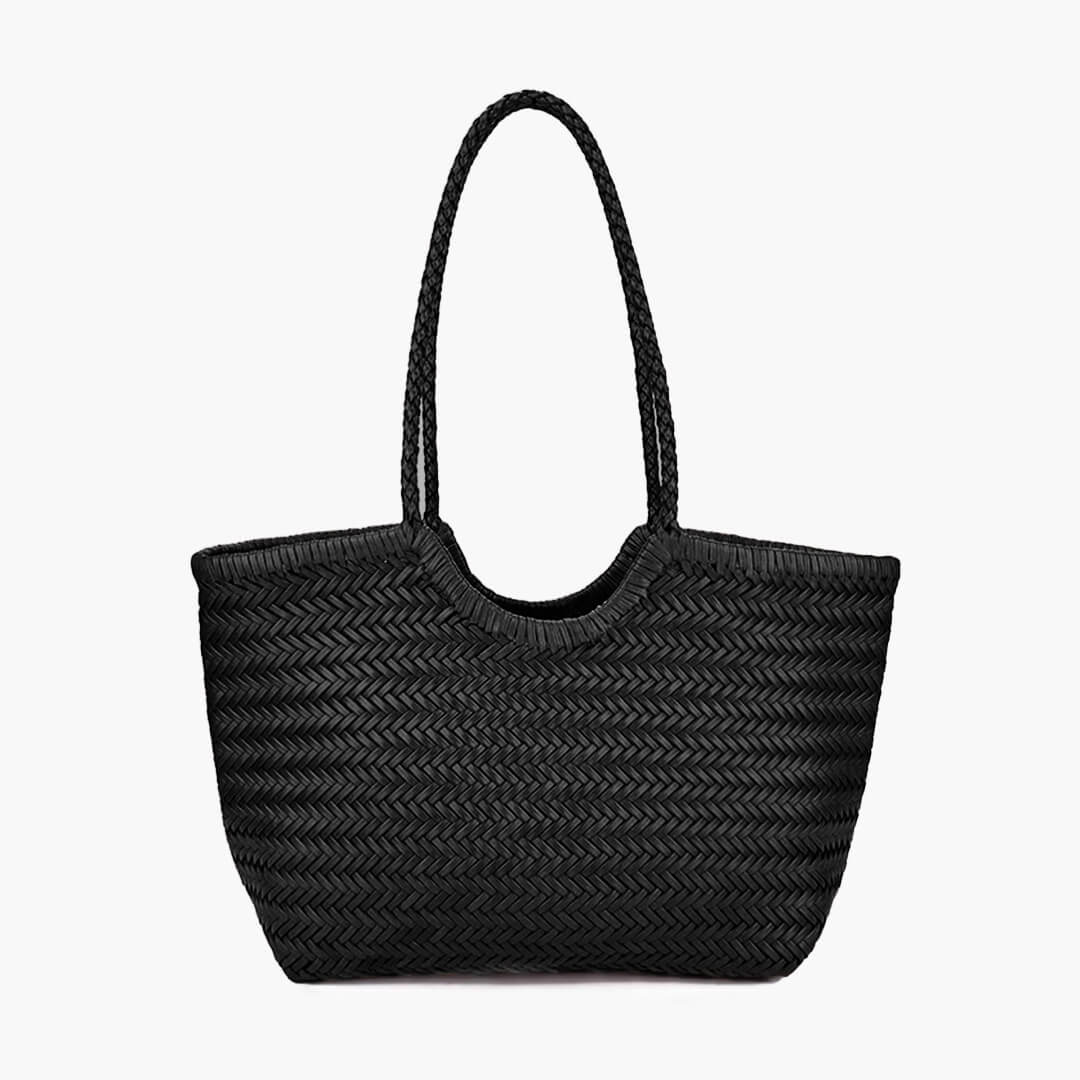 Rica Geflochtene Tasche aus Kunstleder