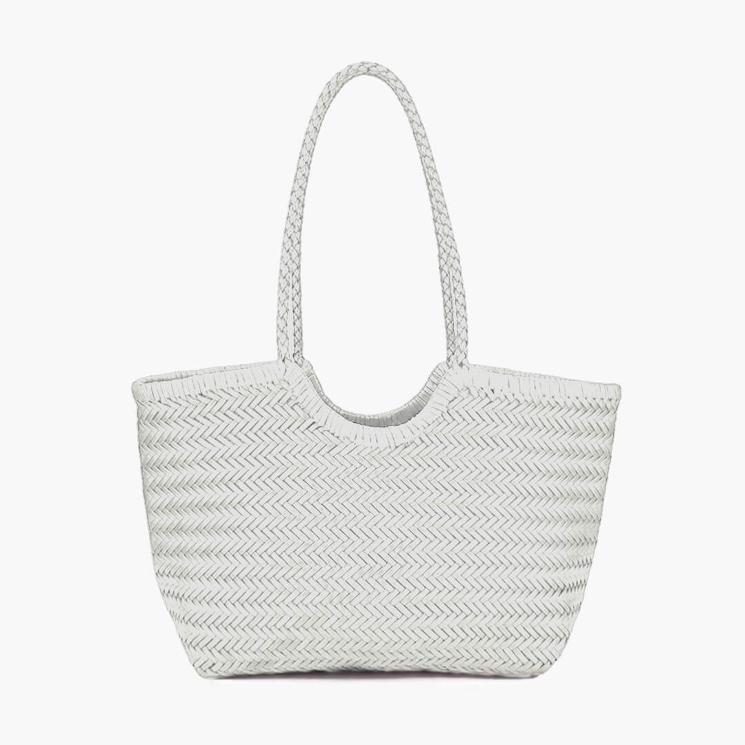 Rica Geflochtene Tasche aus Kunstleder