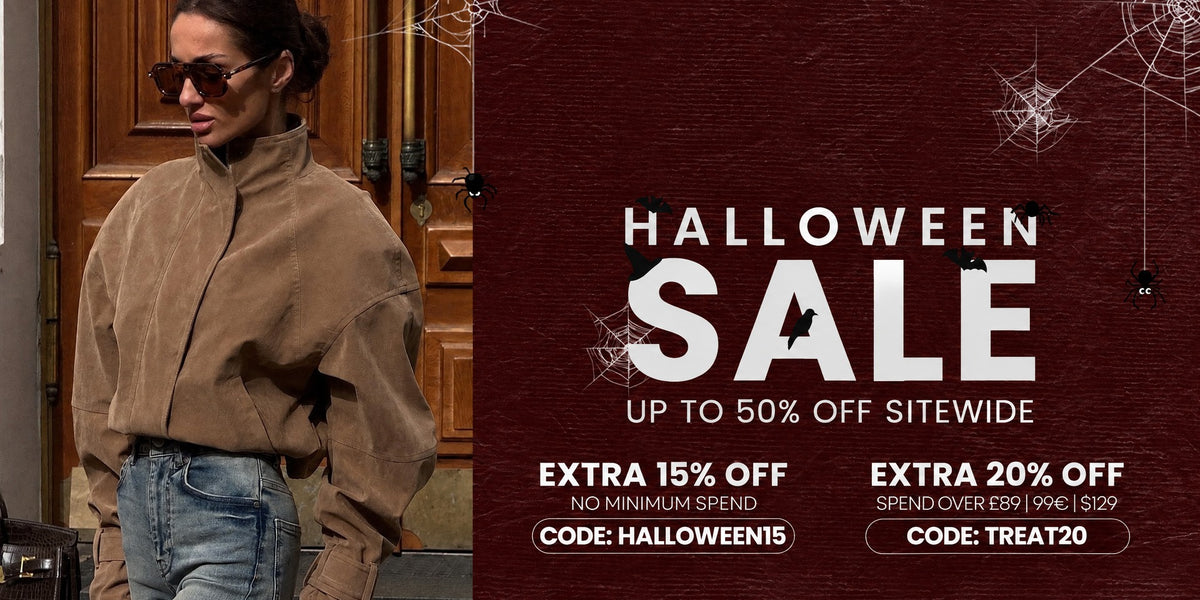 Halloween-Sale: bis zu 50% Rabatt, zusätzlich 15% mit HALLOWEEN15, zusätzlich 20% ab 99EUR mit TREAT20