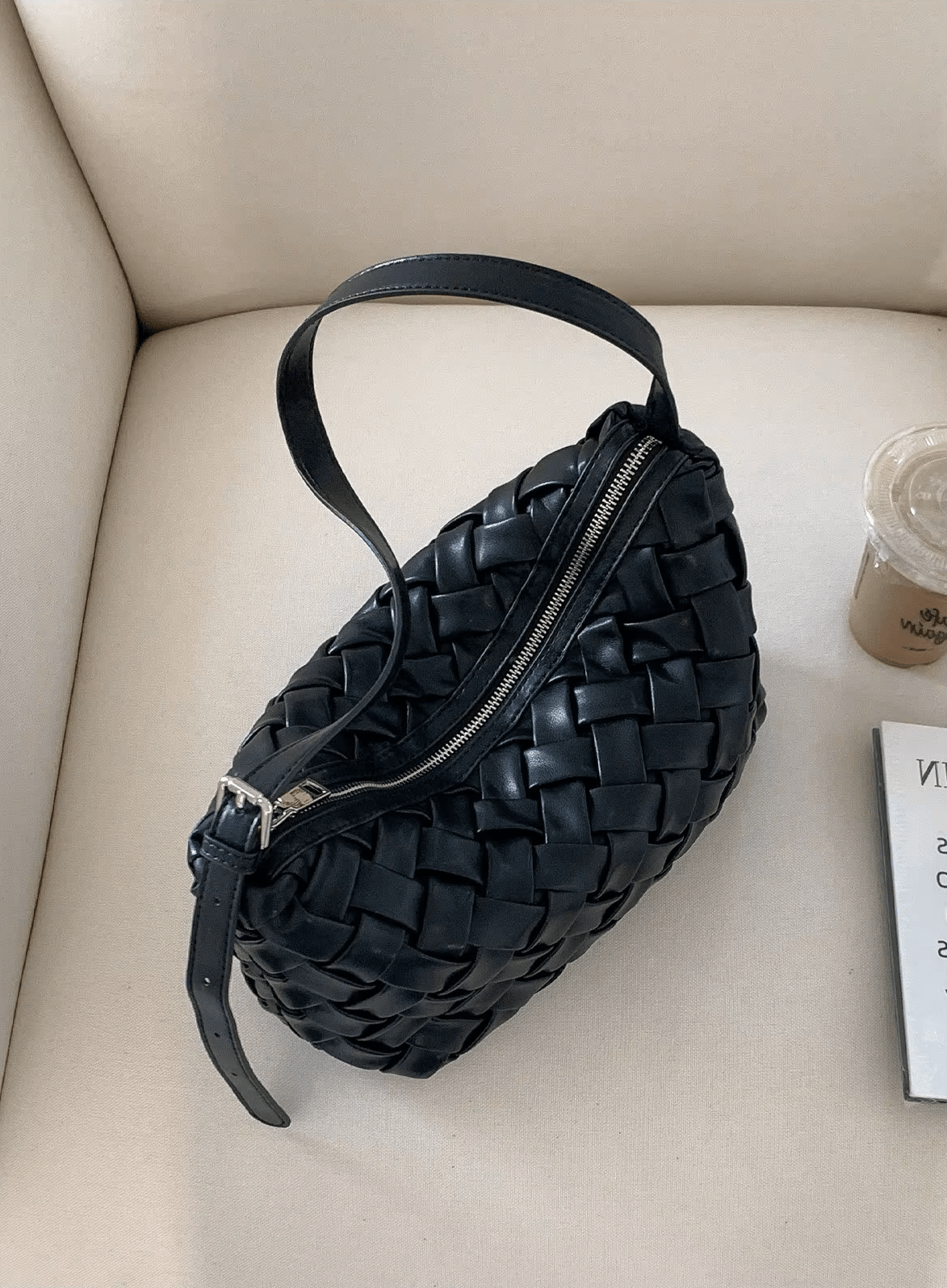 SOERA Angela Minimalist Hobo Shoulder Bag - Bag - SOERA-248579-BLA-OS-63235 Black