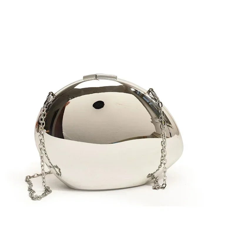 SOERA Celeste Shell Shape Evening Clutch - Bag -  Gold